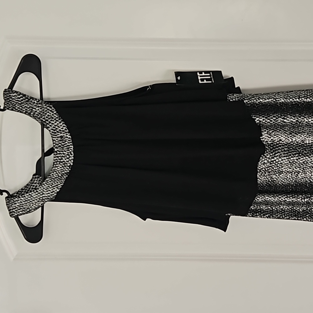 Black & sparkle dress